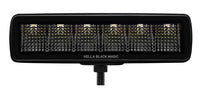 Thumbnail for Hella Universal Black Magic 6 L.E.D. Mini Light Bar - Flood Beam