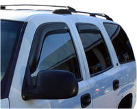 Thumbnail for AVS 02-06 Cadillac Escalade Ventvisor In-Channel Front & Rear Window Deflectors 4pc - Smoke