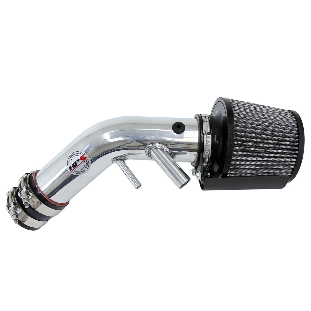 HPS Shortram Air Intake Kit 15-19 Hyundai Sonata Eco 1.6L Turbo, Includes Heat Shield, Polish