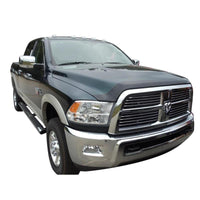 Thumbnail for AVS 10-18 Dodge RAM 2500 Aeroskin Low Profile Acrylic Hood Shield - Smoke