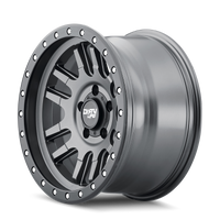 Thumbnail for Dirty Life 9309 Canyon Pro 17x9/5x127 BP/-12mm Offset/71.5mm Hub Satin Graphite Wheel - Beadlock