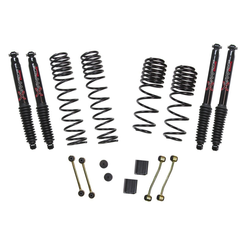 Skyjacker 2020 Jeep JL 4WD Diesel 2.5in Dual Rate Long Travel Sus Lift Kit w/ Black Max Shocks