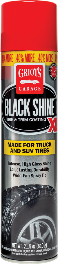Thumbnail for Griots Garage Black Shine Tire and Trim Coating XL - 21.5oz