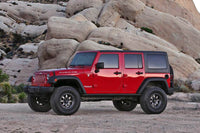 Thumbnail for Fabtech 07-18 Jeep JK 4WD 4-Door 3in Sport System w/DL 2.25 Resi Shocks