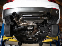 Thumbnail for aFe MACHForce XP 3in to 2.5in 304 SS Axle-Back Exhaust w/ Black Tips 14-16 BMW M235i