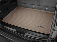 Thumbnail for WeatherTech 15+ Chevrolet Suburban/GMC Yukon XL/Cadillac Escalade ESV Cargo Liners - Tan