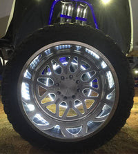 Thumbnail for Oracle LED Illuminated Wheel Rings - White SEE WARRANTY