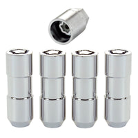 Thumbnail for McGard Wheel Lock Nut Set - 4pk. (Cone Seat Duplex) 9/16-18 / 7/8 Hex / 2.5in. Length - Chrome