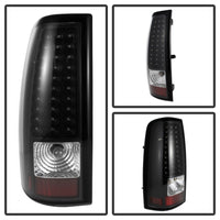 Thumbnail for Xtune 03-06 Silverado 1500/2500 (Will Not Fit Stepside) LED Tail Lights Black ALT-ON-CS03-LED-BK