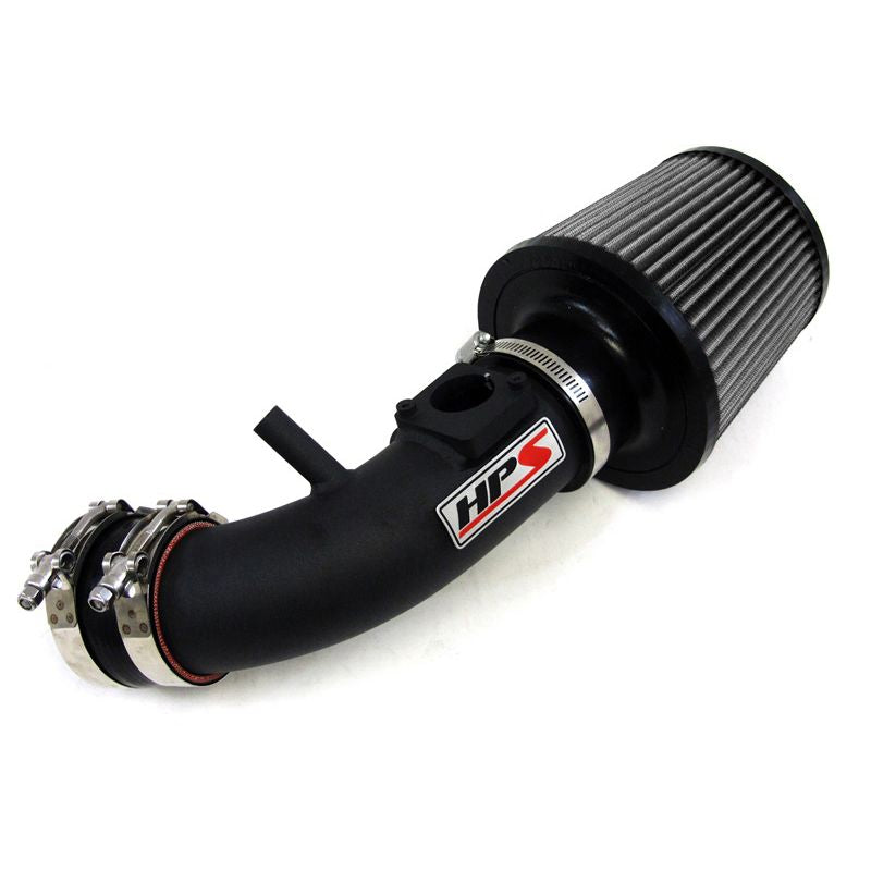 HPS Shortram Air Intake Kit 07-13 Mazda Mazdaspeed 3 2.3L Turbo, Black