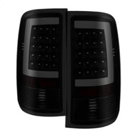 Thumbnail for xTune 07-13 GMC Sierra 1500 LED Tail Lights - Black Smoke (ALT-ON-GS07-G2-LED-BSM)