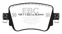 Thumbnail for EBC 15-21 Volkswagen GTi 2.0 Turbo Greenstuff Rear Brake Pads