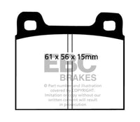 Thumbnail for EBC 73-77 Porsche 911 2.7L Redstuff Front/Rear Brake Pads