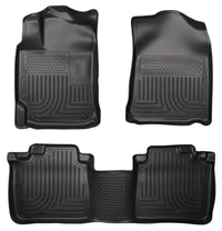 Thumbnail for Husky Liners 13 Lexus ES300h / ES350 Weatherbeater Black Front & 2nd Seat Floor Liners