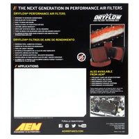 Thumbnail for AEM 08 Nissan Sentra 2.5L DryFlow Air Filter