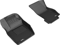 Thumbnail for 3D MAXpider 2019-2020 Audi A8L Kagu 1st Row Floormat - Black