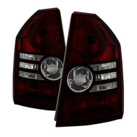 Thumbnail for Xtune Chrysler 300 2008-2010 OEM Style Tail Lights -Red Smoked ALT-JH-C308-OE-RSM