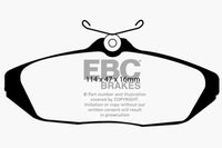 Thumbnail for EBC 93-98 Ford Thunderbird 3.8 Greenstuff Rear Brake Pads