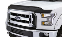 Thumbnail for AVS 09-14 Ford F-150 Aeroskin II Textured Low Profile Hood Shield - Black