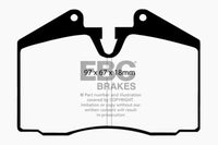 Thumbnail for EBC 86-91 Porsche 928 5.0 Greenstuff Rear Brake Pads