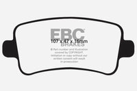 Thumbnail for EBC 10+ Buick Allure (Canada) 3.0 Greenstuff Rear Brake Pads