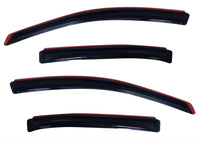 Thumbnail for AVS 10-18 Ford Taurus Ventvisor In-Channel Front & Rear Window Deflectors 4pc - Smoke