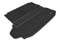 Thumbnail for 3D MAXpider 20-21 Toyota Highlander No Subwoofer Kagu Seat Back Protector Cargo Liner - Black