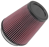 Thumbnail for K&N Filter Universal Rubber Filter 5 inch Flange 6 1/2 inch Base 4 3/8 inch Top 7 inch Height