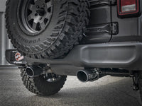 Thumbnail for aFe Rebel Series 2.5in 409 SS Axle-Back Exhaust w/ Black Tips 2018+ Jeep Wrangler (JL) V6 3.6L