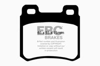 Thumbnail for EBC 94-95 Mercedes-Benz C220 (W202) 2.2 Greenstuff Rear Brake Pads