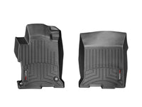 Thumbnail for WeatherTech 13+ Honda Accord Front FloorLiner - Black