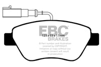 Thumbnail for EBC 10-11 Fiat 500 1.4 (Bosch Calipers) Greenstuff Front Brake Pads