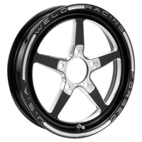 Thumbnail for Weld Alumastar 1-Piece 15x3.5 / 5x4.75 BP / 2.25in. BS Black Wheel - Non-Beadlock