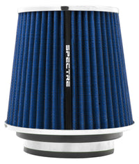 Thumbnail for Spectre Adjustable Conical Air Filter 5-1/2in. Tall (Fits 3in. / 3-1/2in. / 4in. Tubes) - Blue