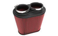 Thumbnail for K&N Universal Clamp-On Air Filter 3in Dual Flange 9in x 6in Base 7.5in x 3.688in Top 7.5in Height