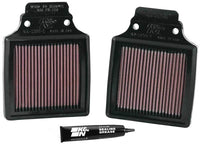 Thumbnail for K&N 00-06 Kawasaki ZX12R Ninja Replacement Air Filter (2 Per Box)