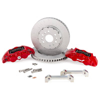 Thumbnail for Alcon 2021+ RAM TRX 376x42mm Rotors 6-Piston Red Calipers Front Brake Upgrade Kit