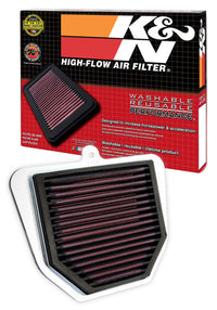 Thumbnail for K&N 06-11 Yamaha FZ1/FZ8 Replacement Air Filter