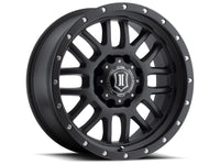 Thumbnail for ICON Alpha 20x9 5x150 16mm Offset 5.625in BS 110.1mm Bore Satin Black Wheel