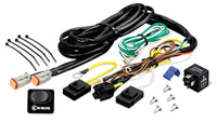 Thumbnail for KC HiLiTES Wiring Harness w/40 AMP Relay & LED Rocker Switch (Up to 2 - 130w Lights)