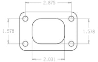 Thumbnail for Cometic Turbo FLG T25 Garrett Turbine Inlet Exhaust Gasket