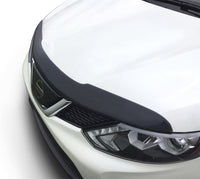 Thumbnail for AVS 14-18 Nissan Rogue (Excl. Sport Model) Aeroskin Low Profile Acrylic Hood Shield - Smoke