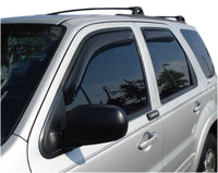 Thumbnail for AVS 01-07 Ford Escape Ventvisor In-Channel Front & Rear Window Deflectors 4pc - Smoke