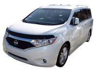 Thumbnail for AVS 11-16 Nissan Quest High Profile Bugflector II Hood Shield - Smoke