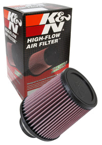 Thumbnail for K&N Filter Universal Rubber Filter 2 3/4 inch Flange 6 inch Base 5 inch Top 6 1/2 inch Height