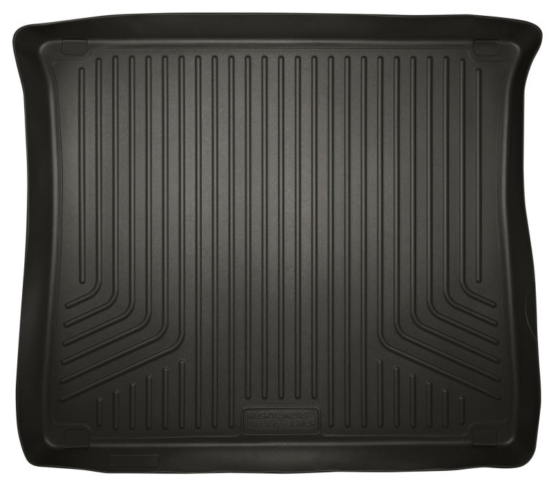 Husky Liners 13 Hyundai Santa Fe (Fits 3rd Row Seating Models ONLY) Weatherbeater Black Cargo Liner