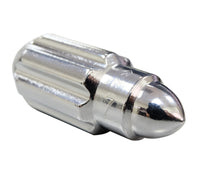 Thumbnail for NRG 500 Series M12 X 1.5 Bullet Shape Steel Lug Nut Set - 21 Pc w/Lock Key - Silver