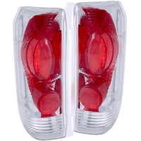 Thumbnail for ANZO 1989-1996 Ford F-150 Taillights Chrome