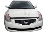 Thumbnail for AVS 07-09 Nissan Altima Aeroskin Low Profile Acrylic Hood Shield - Smoke