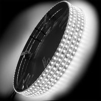 Thumbnail for Oracle LED Illuminated Wheel Rings - White SEE WARRANTY